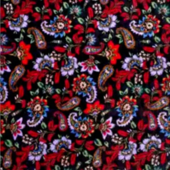 NWT Vera Bradley Essential Throw in Venetian Paisley Pattern - Picture 7 of 12